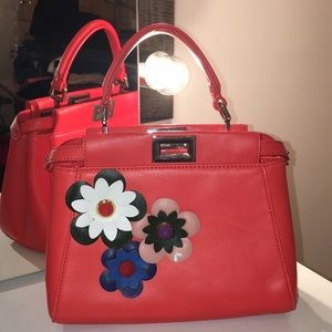 Bright Orange colorful handbag